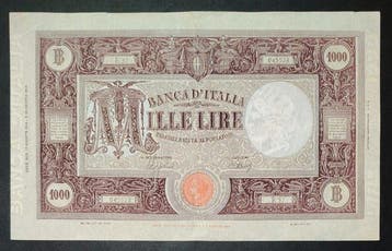 Italië. 1000 Lire 01/08/1944 NC (Zonder minimumprijs)