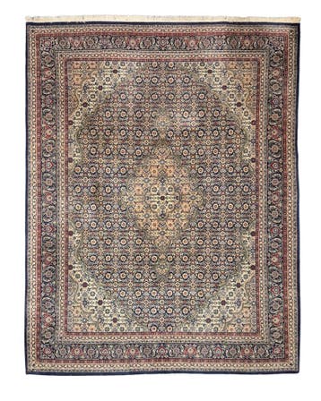 Perzisch tapijt Bidjar 260x200 wollen vloerkleed, Huis en Inrichting, Blauw, 200 cm of meer, Ophalen of Verzenden, Zo goed als nieuw
