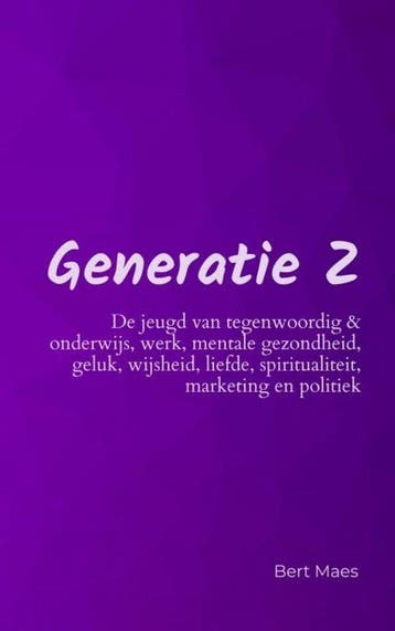 9789464800524 Generatie Z Bert Maes, Boeken, Verzenden, Nieuw, Bert Maes
