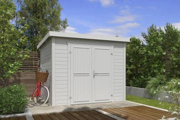 Outdoor Life Blokhut Mila Platinum Grey 250 x 200 cm, Nieuw
