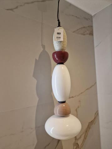 Pendantlamp, By-Boo, Garca vertical, Wit, 2026, Nieuw