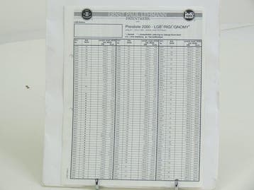 LGB Info blad #84 Preisliste 2000 (LGB Info bladen), Verzamelen, Ophalen of Verzenden, Gebruikt, Overige typen