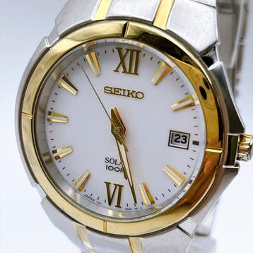 Seiko - Solar - Zonder minimumprijs - V157-0ACO - Heren -