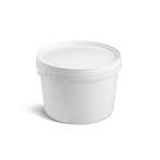 5 liter emmer wit rond