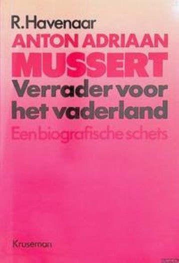 Anton adriaan mussert verrader voor het vaderland - Anton, Boeken, Ophalen of Verzenden, Nieuw