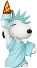 Medicom Peanuts UDF Series 17 Mini Figure Statue of Liber..., Verzamelen, Verzenden, Zo goed als nieuw