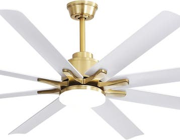Plafondventilator met verlichting - Plafondlamp met ventilat, Verzenden, Zo goed als nieuw