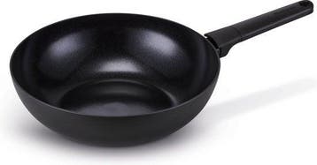 Brabantia NERO Wokpan - Ø 30 cm - 100% PFAS vrij- 100%, Verzenden, Nieuw