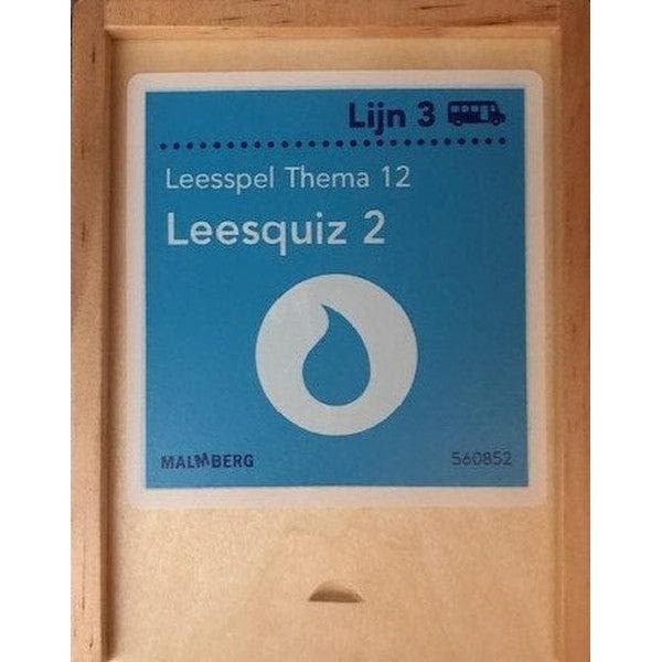 Lijn 3  Leesspel Thema 12, Leesquiz 2, Boeken, Schoolboeken, Nieuw, Verzenden
