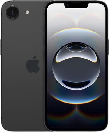 Refurbished iPhone 16e 512GB Zwart, Verzenden, Nieuw