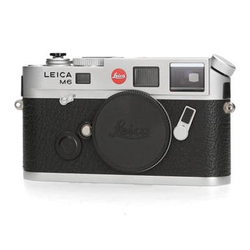 Leica M6 TTL .72mm Silver (10434) - 1 jaar garantie, Ophalen of Verzenden, Zo goed als nieuw