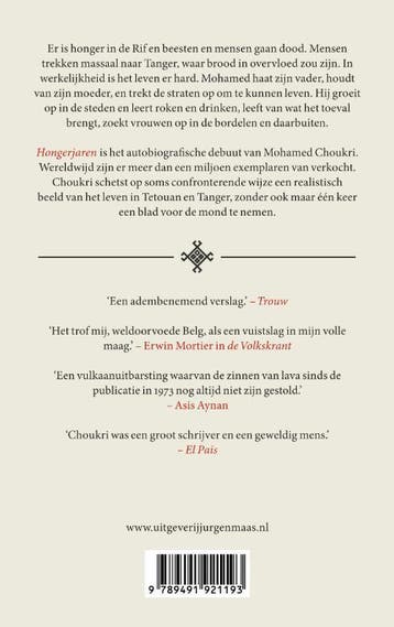 Hongerjaren / De Berber Bibliotheek 9789491921193, Verzenden, Zo goed als nieuw, Mohamed Choukri