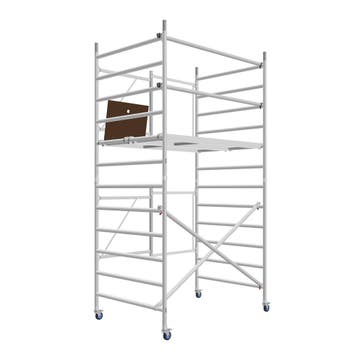 ALX kamersteiger 135 x 190 x 4.7 mtr. werkhoogte, Doe-het-zelf en Verbouw, Steigers, Verzenden, Nieuw, Rolsteiger of Kamersteiger