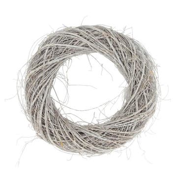 Krans wild willow wilgentenen white wash twijgenkrans 38 *7, Ophalen of Verzenden, Nieuw