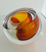 George Broft - sculptuur, “ SUMMER “ Unique - 15 cm - Glas