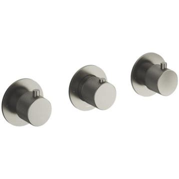 Hotbath Cobber X - Afbouwdeel voor Inbouw Douchethermostaat, Ophalen of Verzenden, Nieuw, Rvs