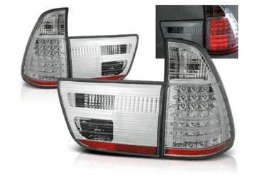 LED achterlichten Chrome geschikt voor BMW X5 E53, Verzenden, Nieuw, BMW
