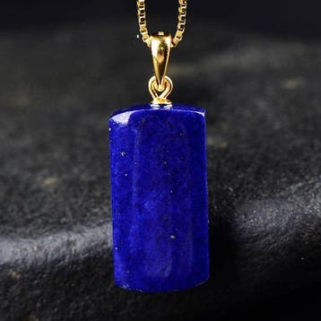 No Reserve - Natuurlijke lapis lazuli hanger - Een creatie, Verzamelen, Mineralen en Fossielen