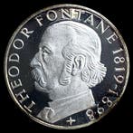 Duitsland. 5 Deutsche Mark 1969 Theodor Fontane proof Coin