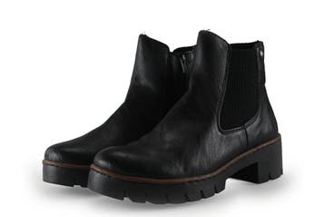 Rieker Chelsea boots in maat 39 Zwart, Verzenden, Zwart, Overige typen, Zo goed als nieuw