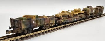 Arnold, Minitrix, Roco N - Modeltrein goederenwagon (4) -, Nieuw