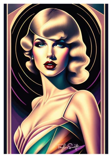 Posters - Poster Swift, Taylor - Portret, Verzenden, Zo goed als nieuw