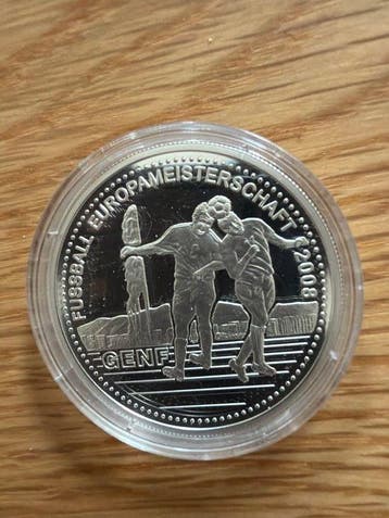 Europa. Silver medal EM 2008 Fußball - 20g (.925) Silber