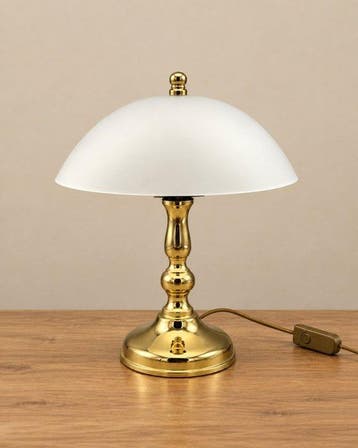 Honsel Leuchten - Tafellamp - Glas, Metaal - Tafellamp