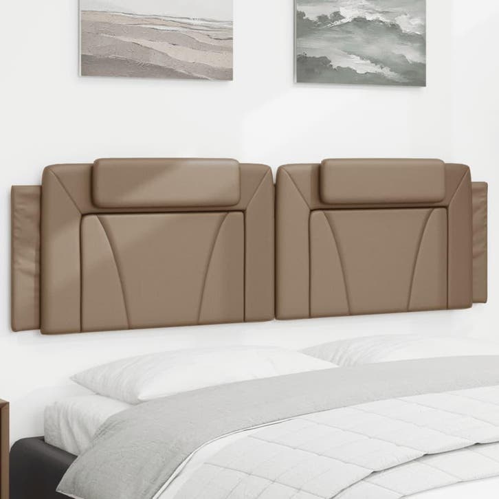 vidaXL Hoofdbordkussen Viana 180 cm kunstleer, Huis en Inrichting, Slaapkamer | Bedden, Bruin, Nieuw, Overige materialen, Verzenden