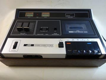 JVC - CD-1655 / 2-Head Top-Loading Stereo, Nieuw
