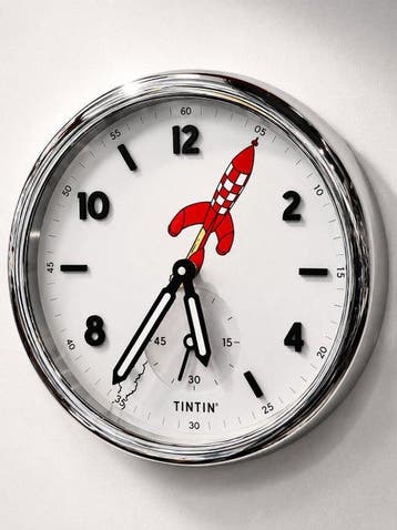 Tintin - 1 Watch - Horloge murale Tintin - 2026, Boeken, Nieuw