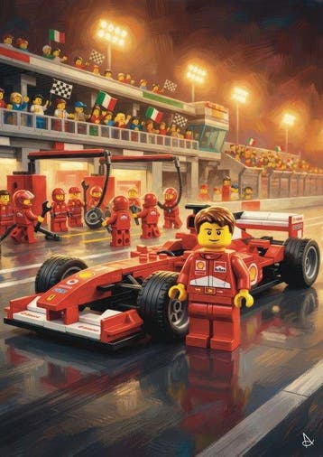 ANDSAL - Michael Schumacher Ferrari F1 Lego Special Limited, Nieuw