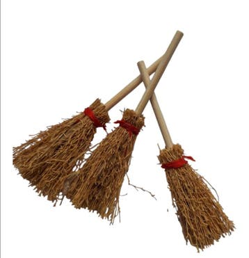 Mini Bezem Halloween (Overige Decoratie), Ophalen of Verzenden, Nieuw