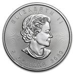 Canadian Maple Leaf 1 oz 2020 (slechts 17.5% boven spot), Verzenden, Noord-Amerika, Losse munt, Zilver