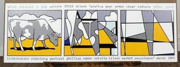 Roy Lichtenstein - Cow Going Abstract, (Plura Edizioni, Antiek en Kunst