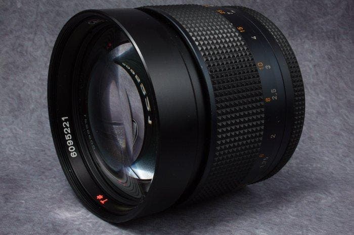 Carl Zeiss Contax Carl Zeiss Planar T* 85mm F/1.4 AEG, Audio, Tv en Foto, Fotocamera's Analoog