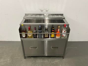 Cocktailstation bar | cockstail bar station barsystem, Verzenden, Gebruikt, Overige typen