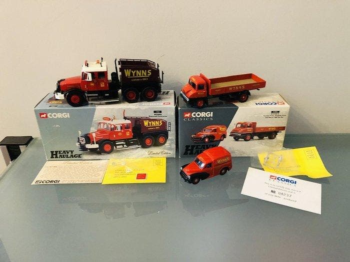 Corgi 1:50 - Model vrachtwagen (2) - Scammell Constractor,, Hobby en Vrije tijd, Modelauto's | 1:5 tot 1:12