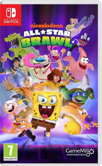 Switch Nickelodeon All-Star Brawl, Verzenden, Zo goed als nieuw