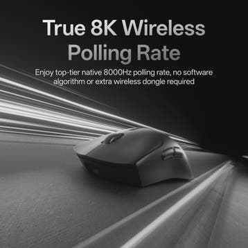 Rapoo VT7 MAX Draadloze Gaming Muis: 8K Polling Rate, Ultral, Verzenden, Nieuw