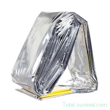 MFH Emergency noodslaapzak zilver 200x85CM, Ophalen of Verzenden, Nieuw