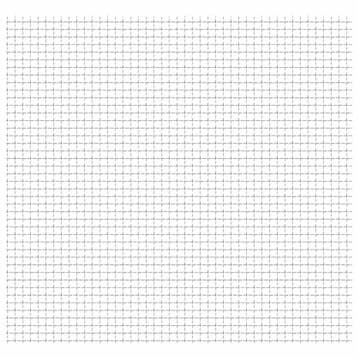 vidaXL Draadhek geweven gaas 100x85 cm 31x31x3 mm roestvrij, Tuin en Terras, Verzenden, Nieuw, IJzer, Minder dan 1 meter