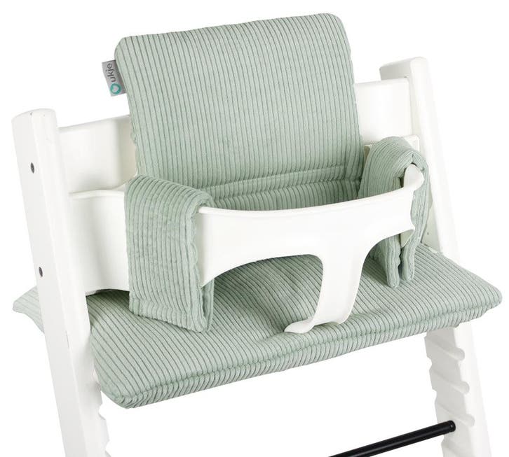 Tripp Trapp Kussenset | Mint Rib, Kinderen en Baby's, Kinderstoelen