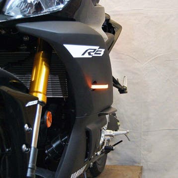 New Rage Cycles 19-24 Yamaha YZF-R3 Front Turn Signals, Ophalen of Verzenden, Nieuw