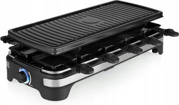 Gourmetstel 10 personen | Zwart - 1500W | 40% Korting, Ophalen of Verzenden, Zo goed als nieuw, 8 personen of meer