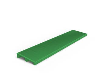 Kunststof beglazingskegje 30x10x5 mm - Groen - 10st., Ophalen of Verzenden, Nieuw