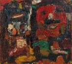 Broer Dobbelsteen (1936-2019) - Compositie gezichten