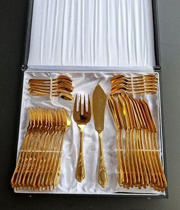 SBS Solingen - Tafelservies - Visbestekset voor 12 personen,