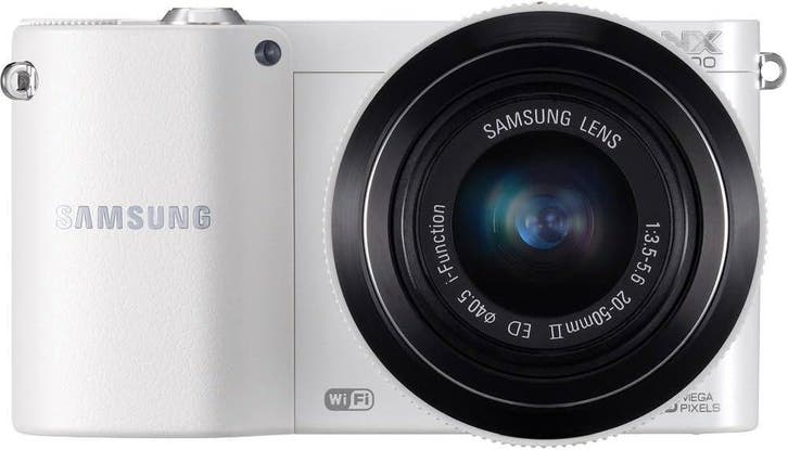 Samsung NX1100 Camera + 20-50mm i-Function f/3.5-5.6 Lens -, Audio, Tv en Foto, Fotocamera's Digitaal, Zo goed als nieuw, Verzenden