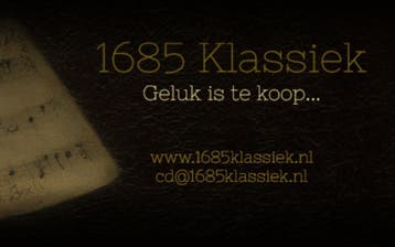 Oude Muziek bij 1685 Klassiek: een heel jaar festival!, Cd's en Dvd's, Ophalen of Verzenden, Nieuw in verpakking, Met libretto